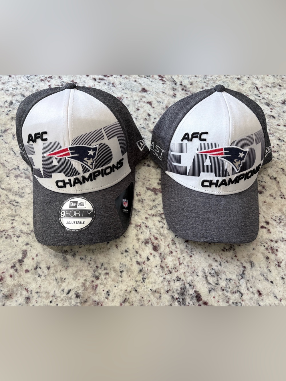 ⭐️3/$20 2 New England Patriots AFC Champions Adjustable Caps